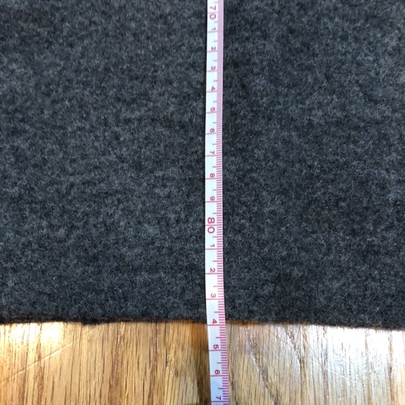 Anthropologie blue & grey merino wool snap jacket - Picture 12 of 14